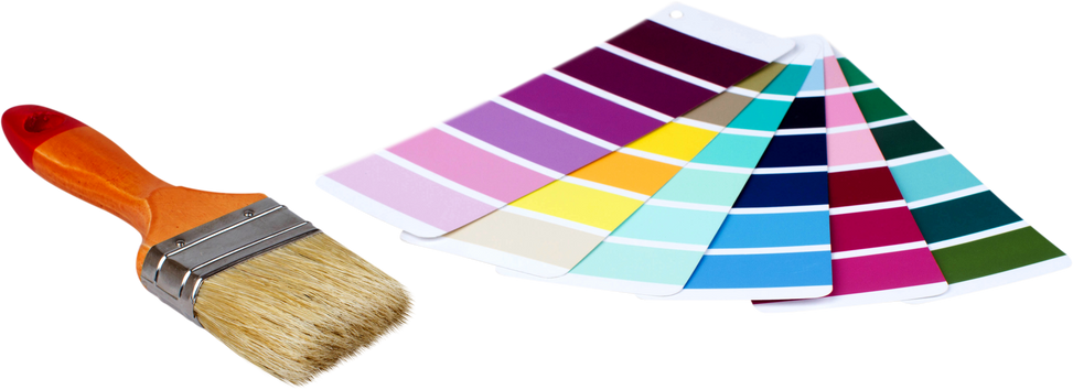 Color Palettes with a  Brush 